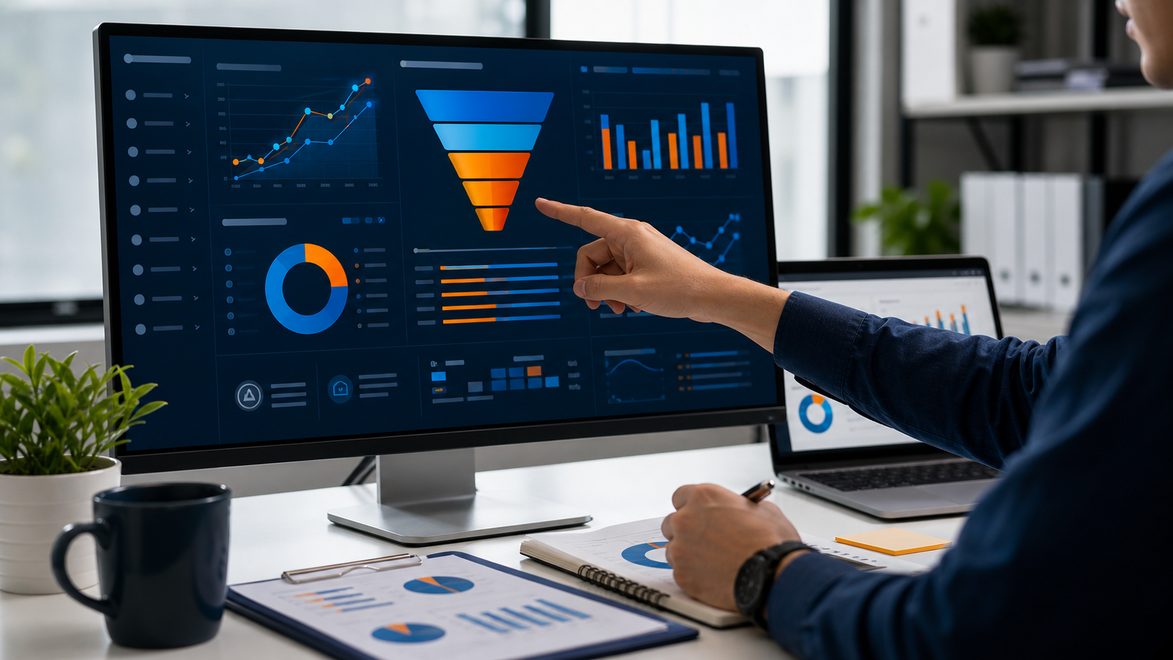 Performance marketing conversion analytics dashboard